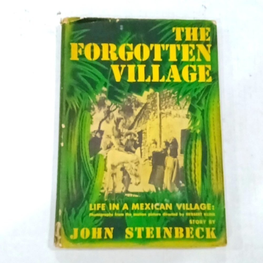 Vintage First Edition HC Book The Forgotten Village John Steinbeck Viking 1941